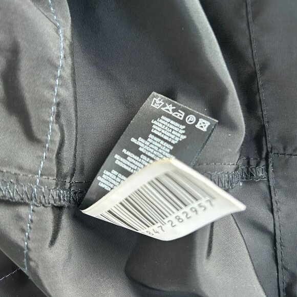 Custo Barcelona Women Black Embroidered Coat Jacket Large Double Breasted Button - Picture 6 of 9